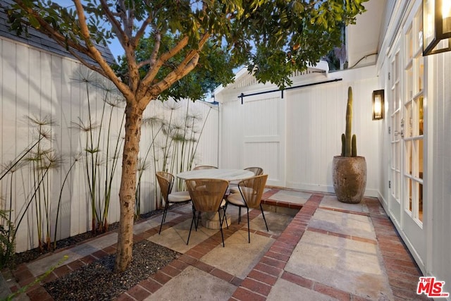 view of patio / terrace