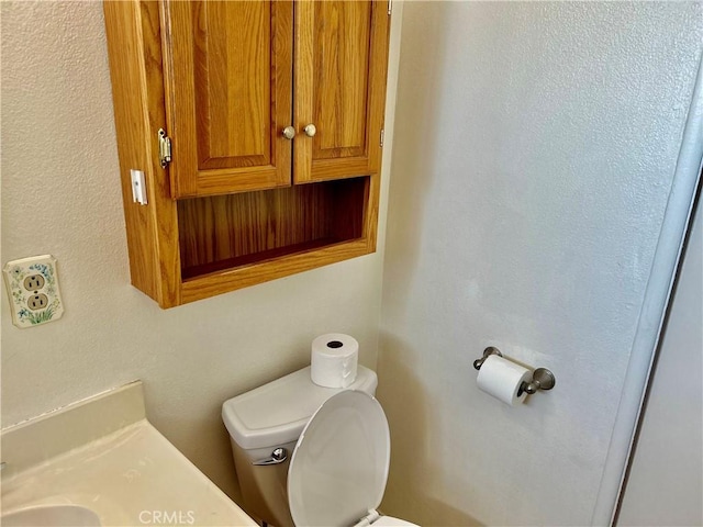 bathroom with toilet