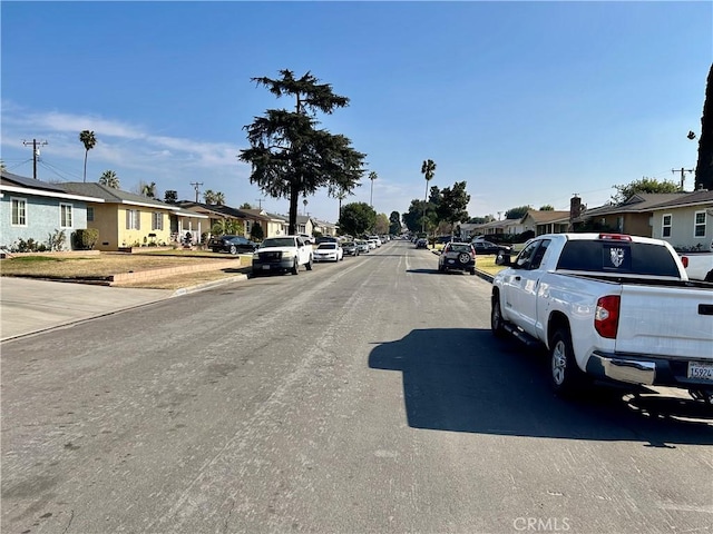 view of street