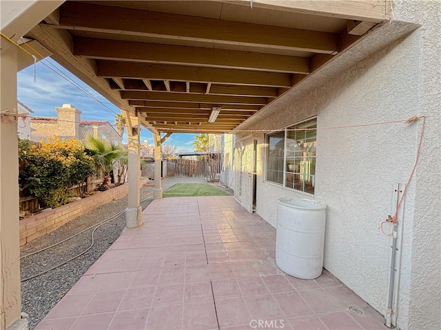 view of patio