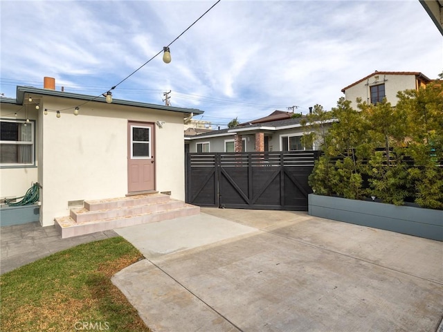 exterior space featuring a patio