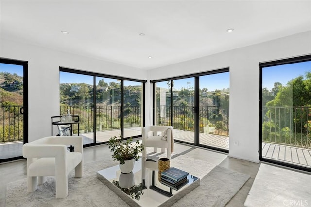 view of living room