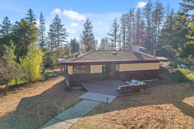 view of rear view of house