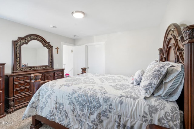 bedroom featuring carpet floors