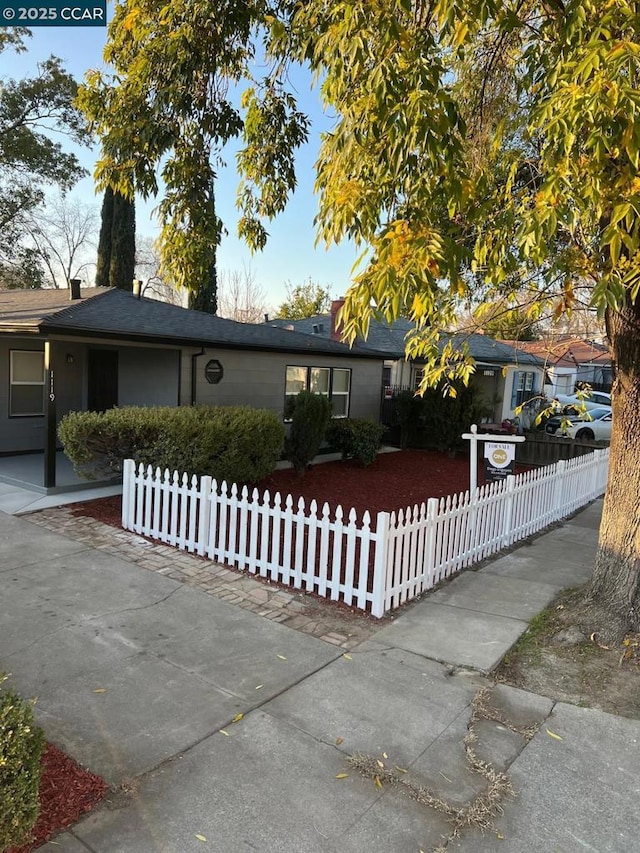 view of ranch-style house