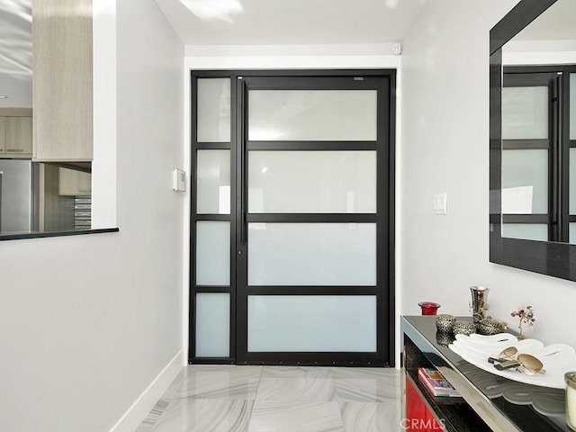 1380 Skyline Dr, Laguna Beach, CA 92651 - doorway to outside with baseboards