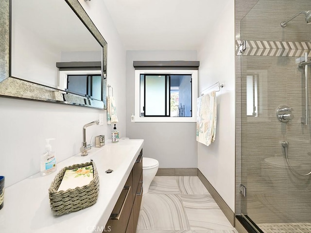 1380 Skyline Dr, Laguna Beach, CA 92651 - bathroom featuring a shower stall and vanity