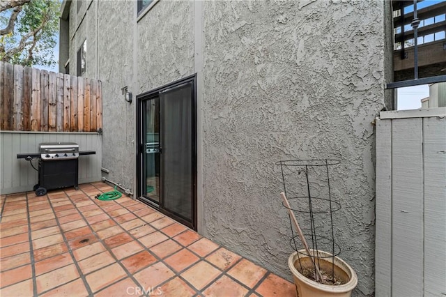 view of patio / terrace with grilling area