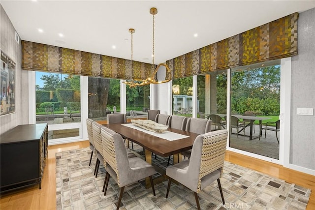 sunroom with a wealth of natural light