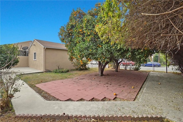 exterior space with a patio