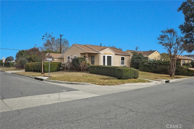 view of ranch-style home