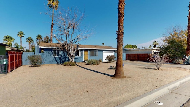 view of ranch-style house