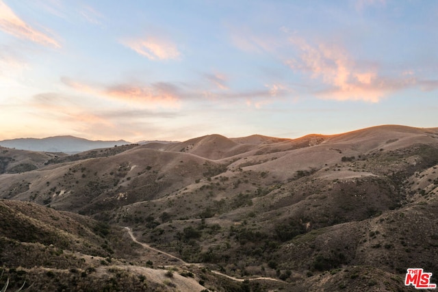 view of mountain feature