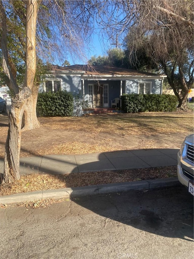 view of ranch-style home