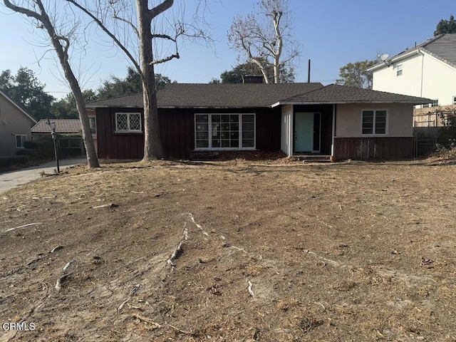 view of ranch-style house