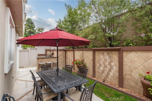 view of patio / terrace