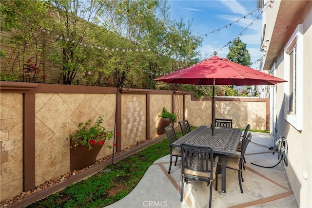 view of patio / terrace