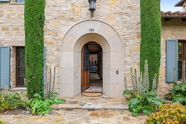 view of entrance to property