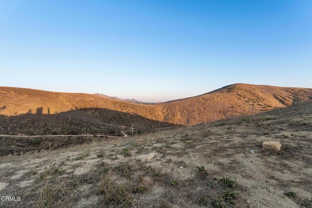 view of mountain feature