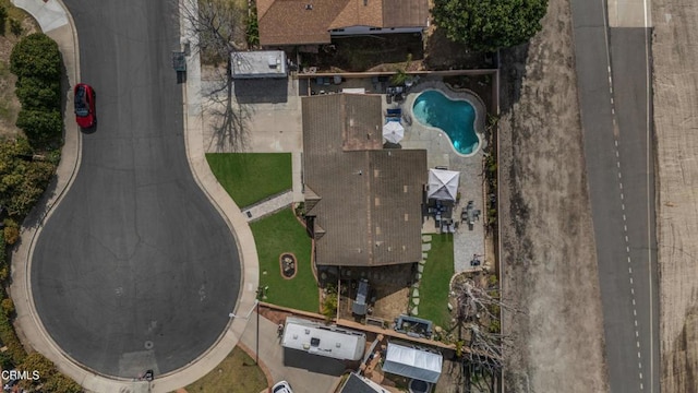 drone / aerial view