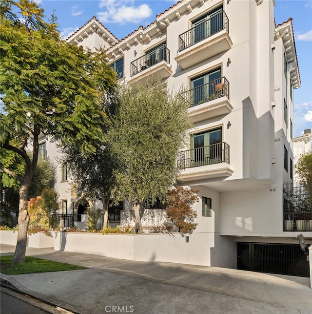 view of property featuring central AC