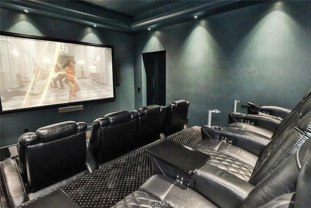 view of cinema room