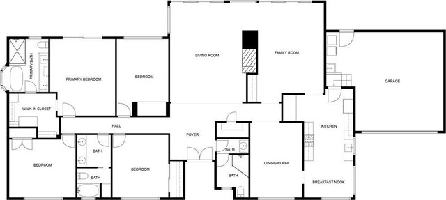 4031 Deerhorn Dr, Sherman Oaks, CA 91403 - floor plan / room layout