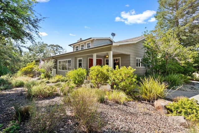 view of front of house