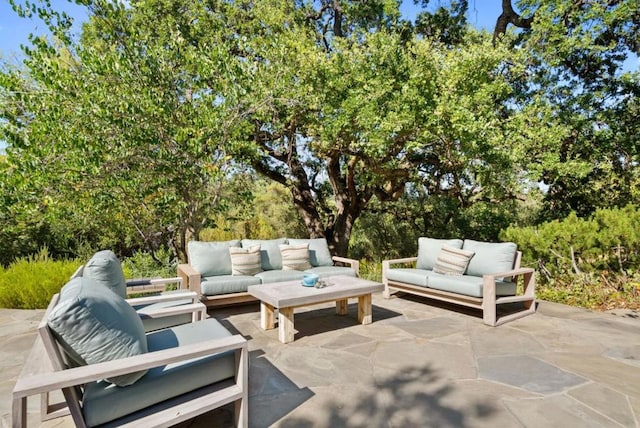 view of patio / terrace featuring outdoor lounge area