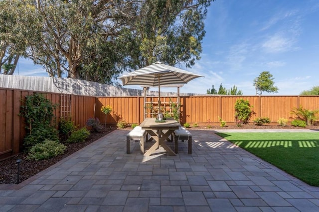 view of patio / terrace