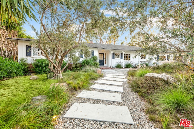 view of ranch-style house