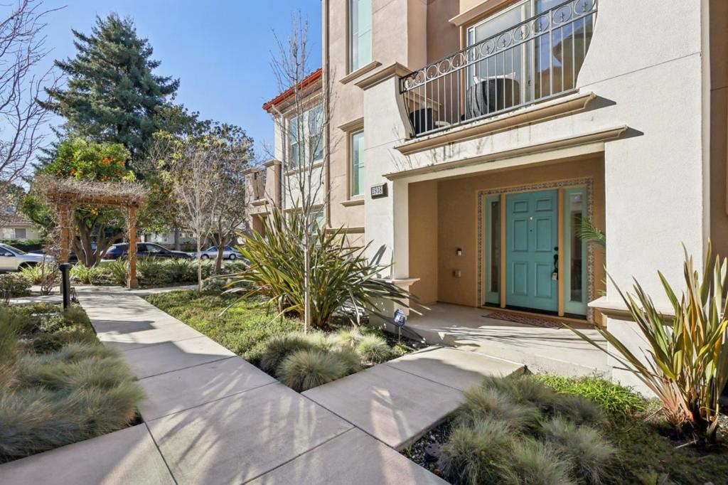 doorway to property featuring a balcony