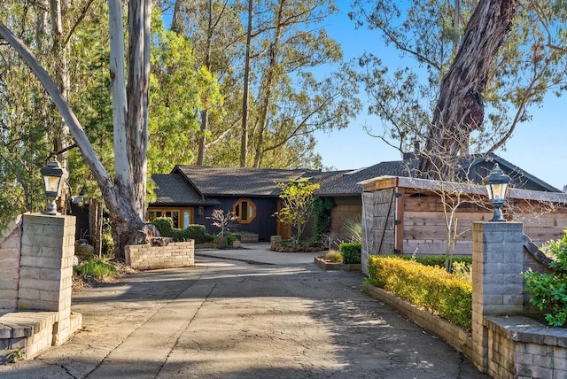 view of ranch-style house