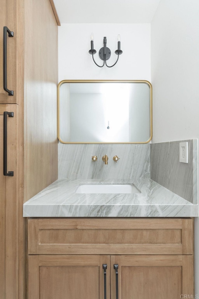 bathroom with a sink
