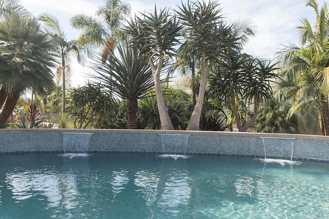 view of pool