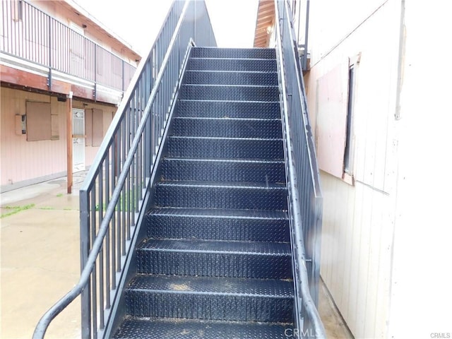 view of staircase