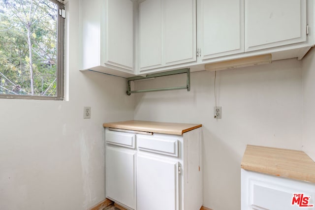 view of clothes washing area