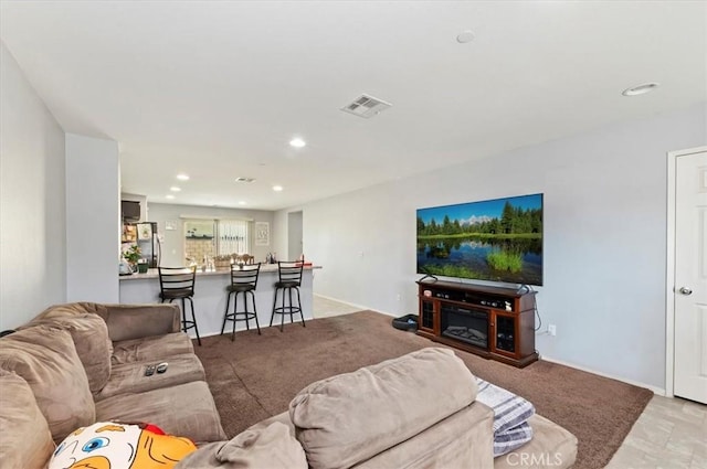 view of living room