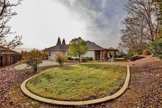 3600 Laver Ct, Redding, CA 96002 - view of front of house with stucco siding