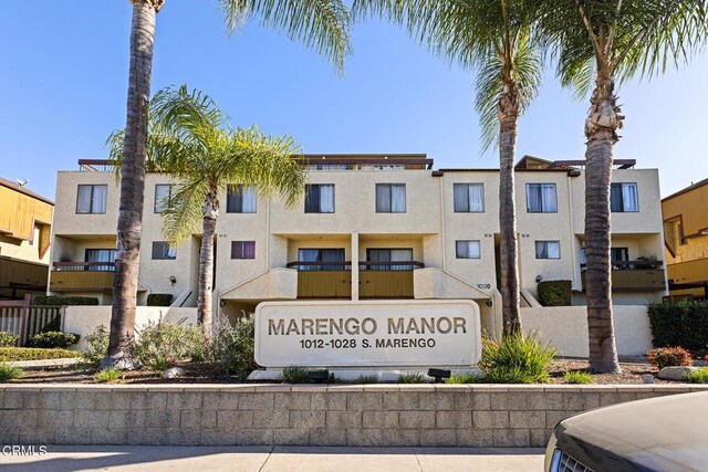 1014 S Marengo Ave Unit 3, Alhambra, CA 91803 - view of community sign