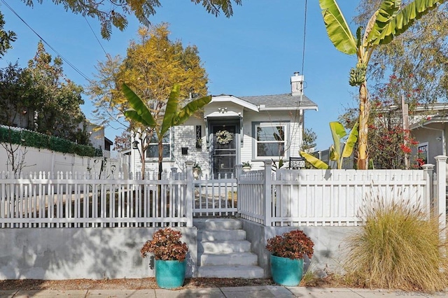 view of bungalow-style house