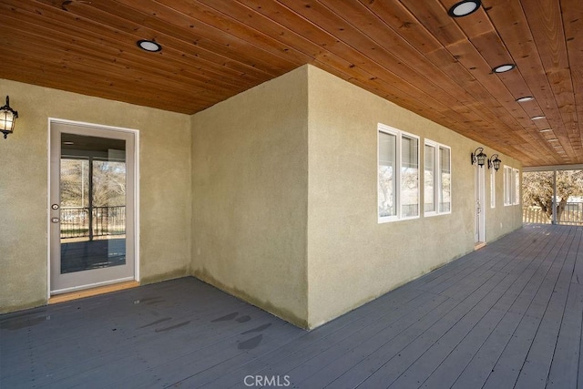 6124 Juniper Rd, Lake Isabella, CA 93240 - view of deck