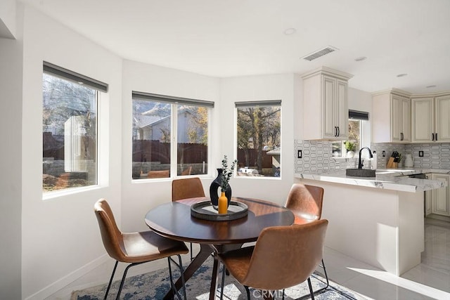 6124 Juniper Rd, Lake Isabella, CA 93240 - dining room featuring healthy amount of natural light and baseboards