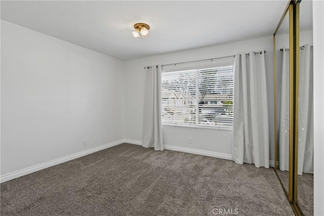 empty room with carpet floors