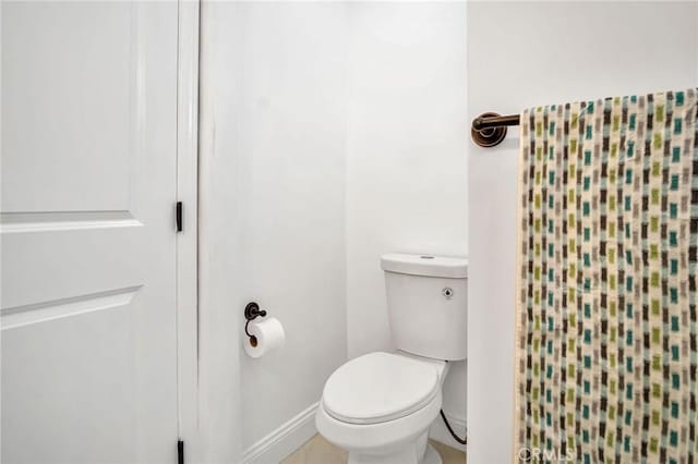 bathroom with toilet