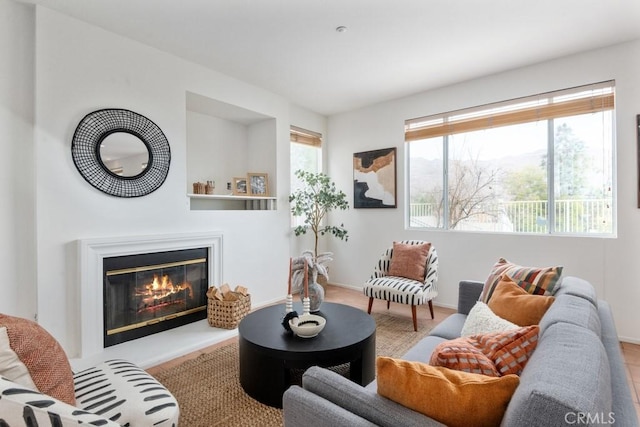 view of living room