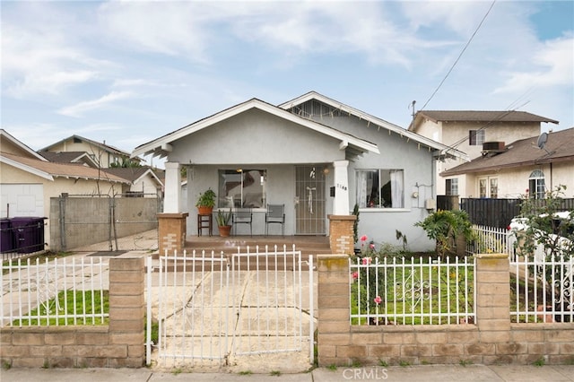 bungalow with a porch