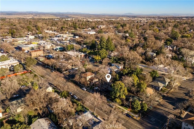 aerial view