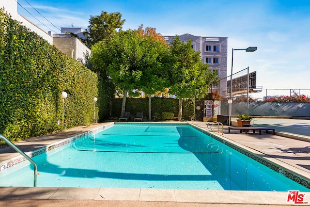 view of swimming pool