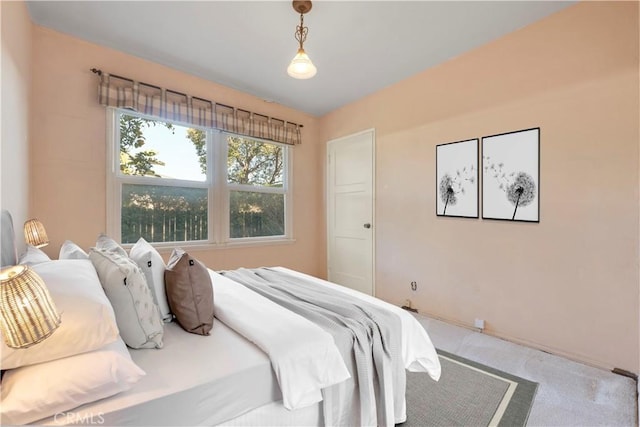 bedroom featuring carpet floors